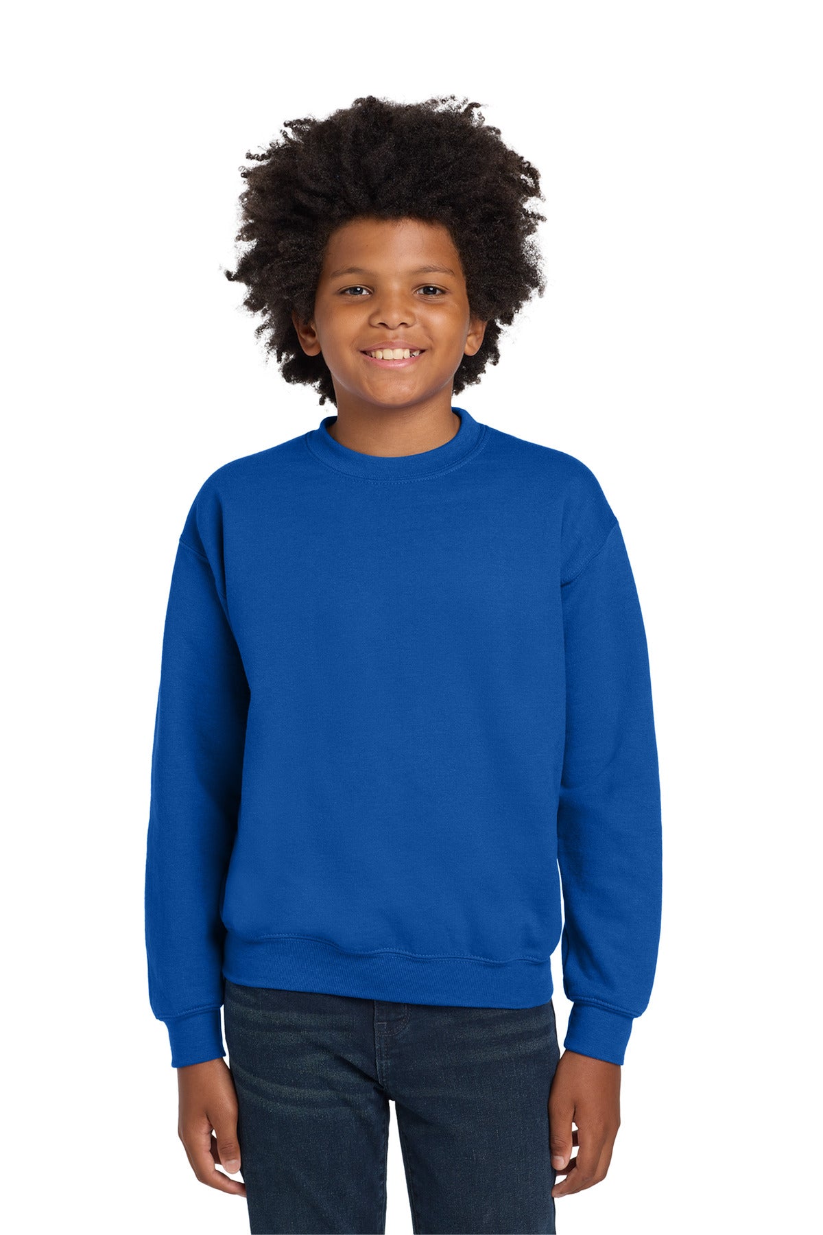 Gildan ® Youth Heavy Blend™ Crewneck Sweatshirt. 18000B