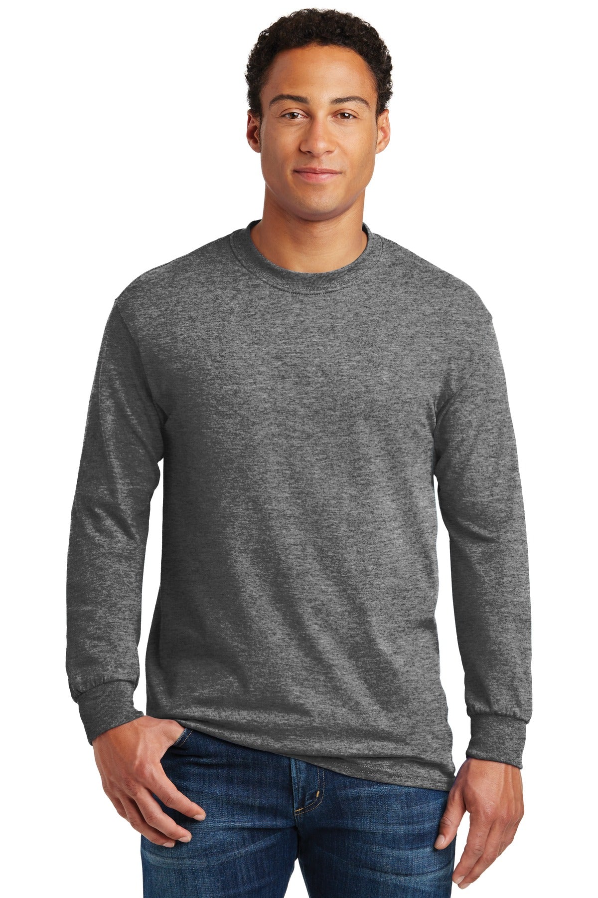 Gildan ® - Heavy Cotton ™ 100% Cotton Long Sleeve T-Shirt. 5400