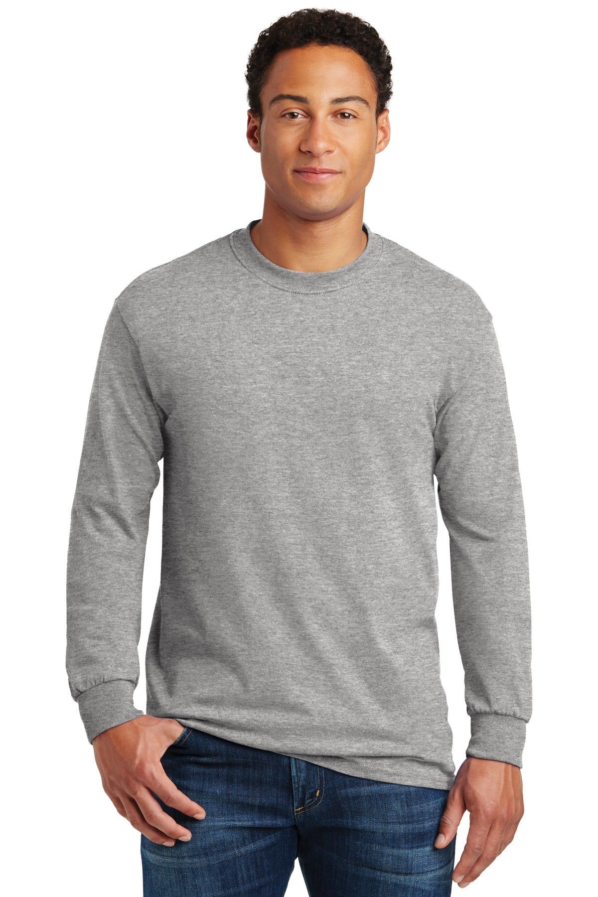 Gildan ® - Heavy Cotton ™ 100% Cotton Long Sleeve T-Shirt. 5400