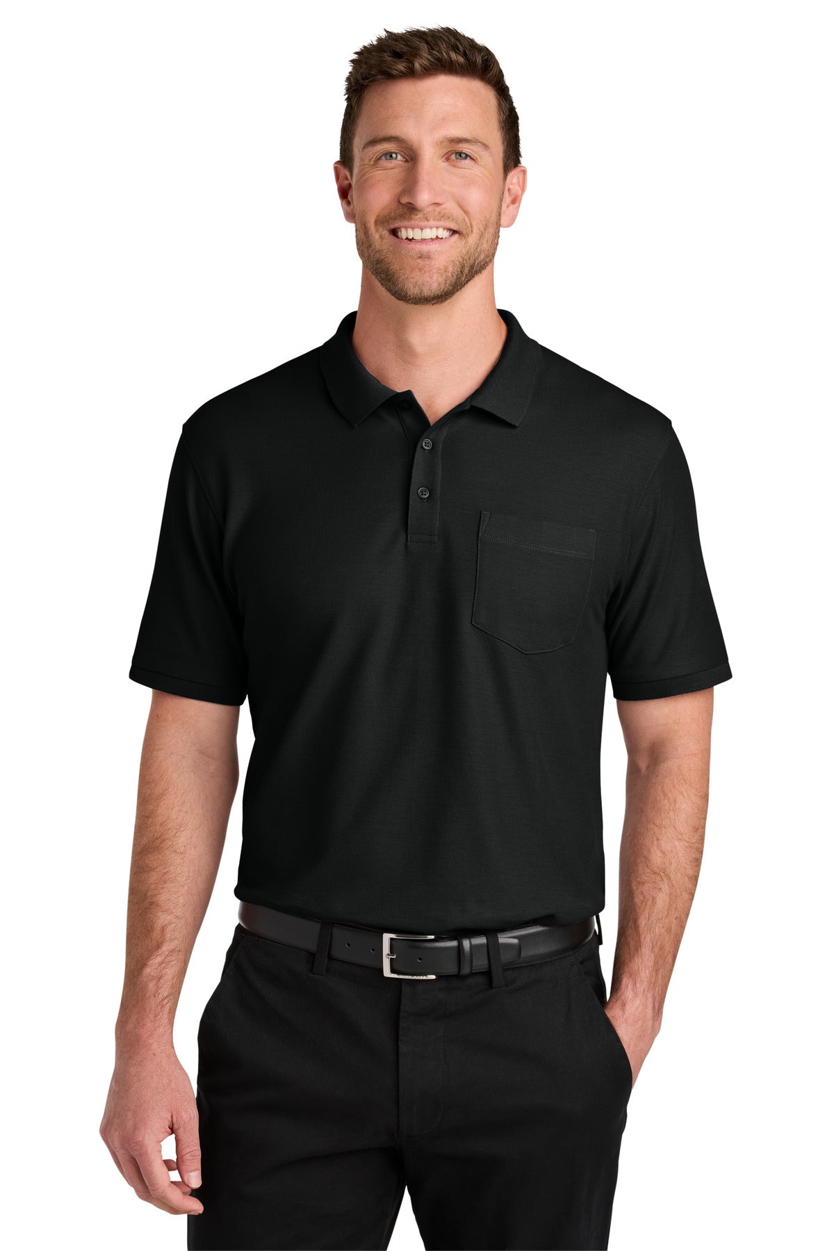 Port Authority ® Wearever Signature Pique Pocket Polo K200P