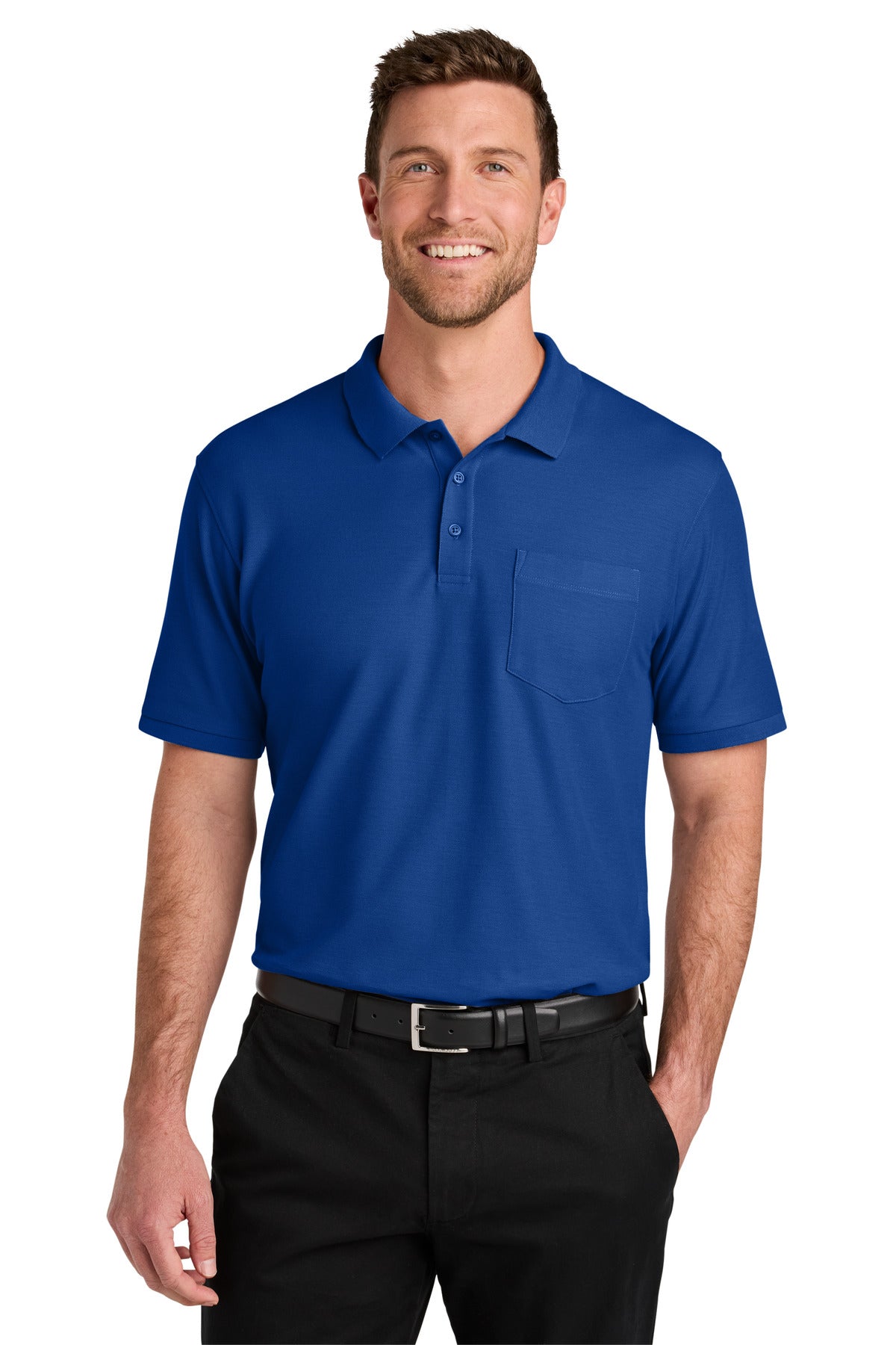 Port Authority ® Wearever Signature Pique Pocket Polo K200P