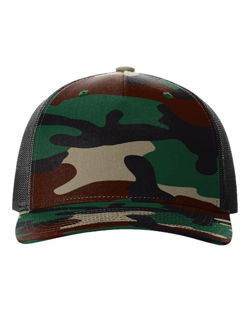 Custom Richardson 112PFP Hat — Printed Five Panel Trucker Cap