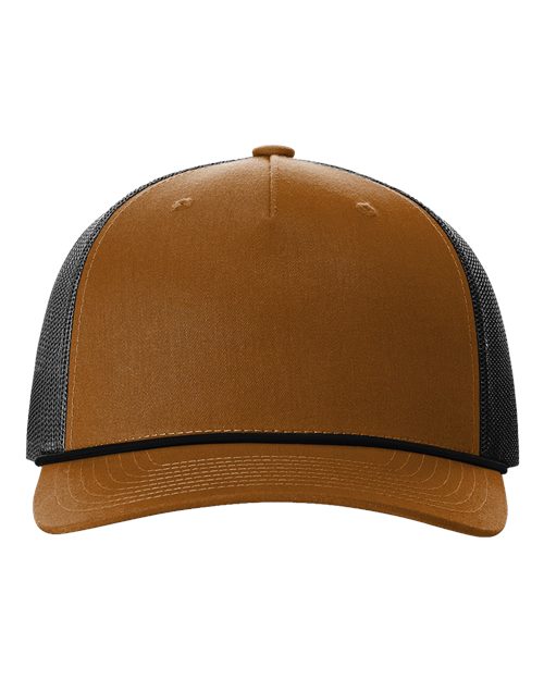 112FPR | FIVE PANEL TRUCKER WITH ROPE