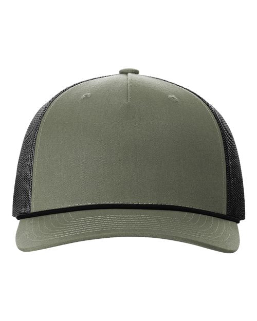 112FPR | FIVE PANEL TRUCKER WITH ROPE