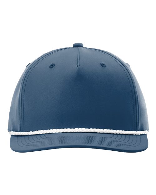 Richardson 258 Hat — Embroidered Five Panel Classic Rope Cap