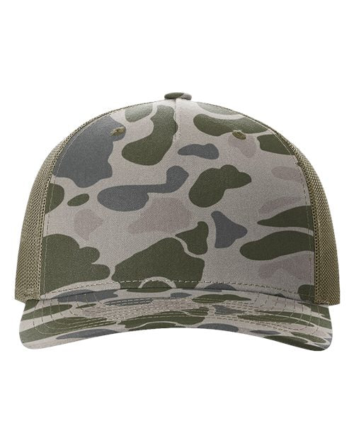 Custom Richardson 112PFP Hat — Printed Five Panel Trucker Cap