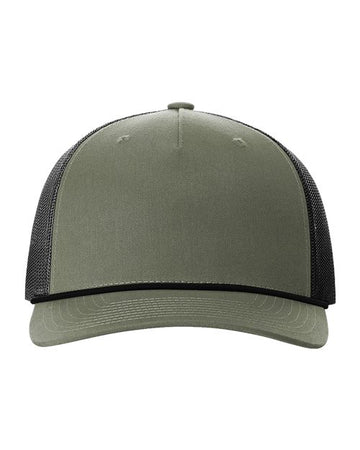 112FPR | FIVE PANEL TRUCKER WITH ROPE