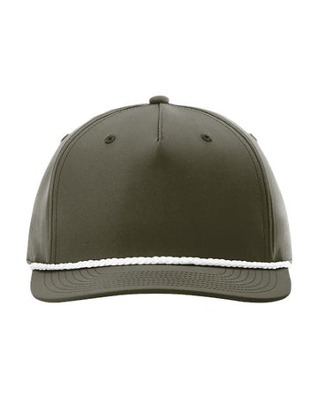 Richardson 258 Hat — Embroidered Five Panel Classic Rope Cap