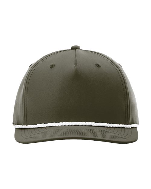 Richardson 258 Hat — Embroidered Five Panel Classic Rope Cap