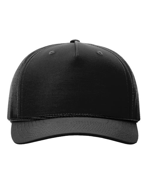 Richardson 355 Hat — Embroidered Laser Perf Performance Rope Cap