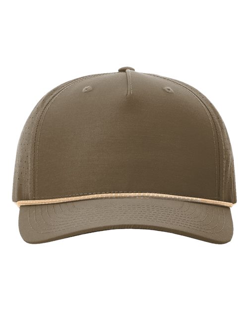 Richardson 355 Hat — Embroidered Laser Perf Performance Rope Cap