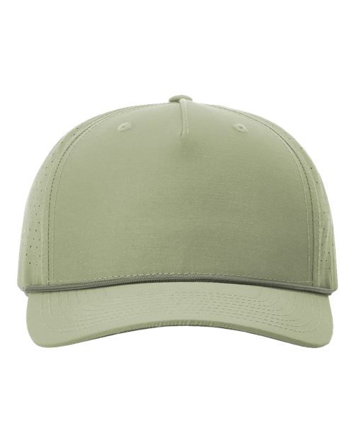 Richardson 355 Hat — Embroidered Laser Perf Performance Rope Cap