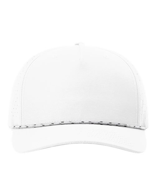 Richardson 355 Hat — Embroidered Laser Perf Performance Rope Cap