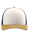 Cream/ Navy/ Amber Gold