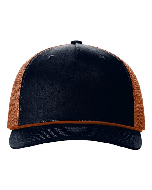 112FPR | FIVE PANEL TRUCKER WITH ROPE