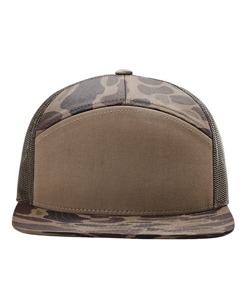 168P | PRINTED 7 PANEL TRUCKER