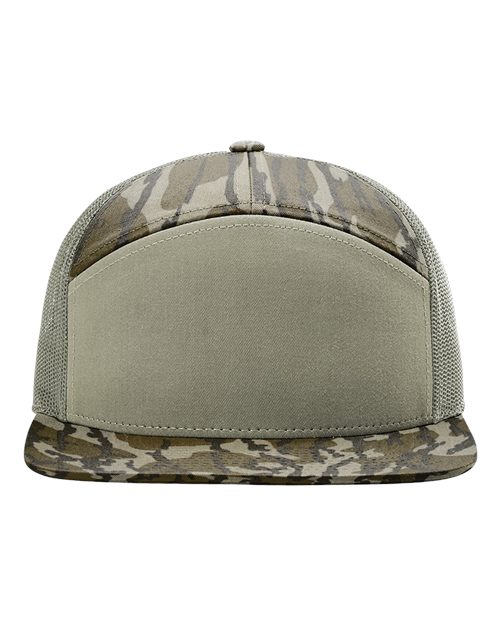 168P | PRINTED 7 PANEL TRUCKER