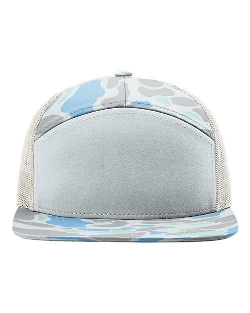 168P | PRINTED 7 PANEL TRUCKER