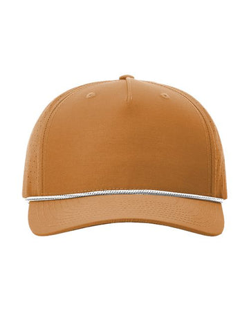 Richardson 355 Hat — Embroidered Laser Perf Performance Rope Cap