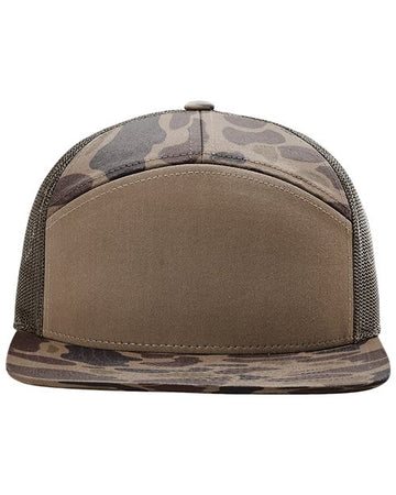 168P | PRINTED 7 PANEL TRUCKER
