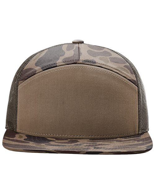 168P | PRINTED 7 PANEL TRUCKER