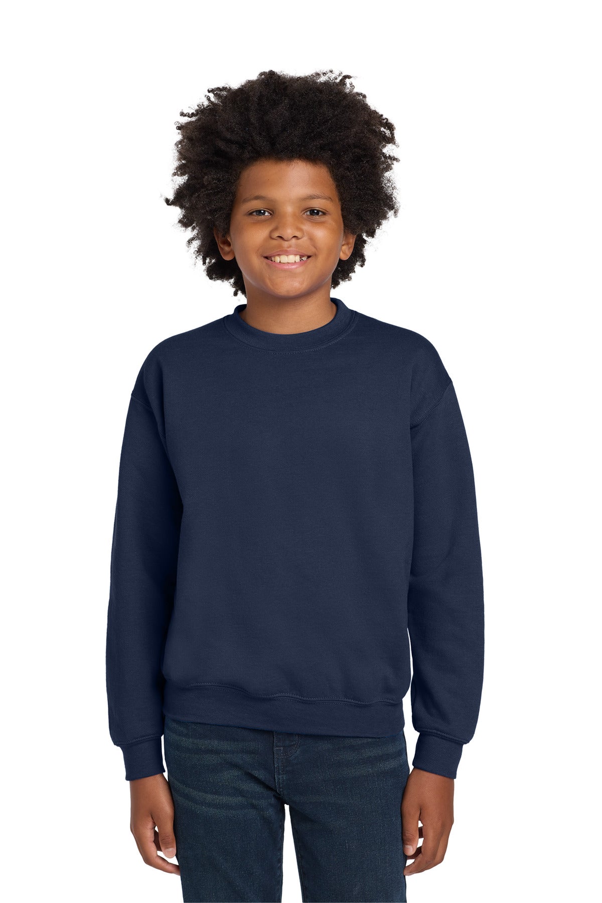 Gildan ®  Youth Heavy Blend™ Crewneck Sweatshirt.  18000B