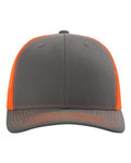 Charcoal/ Neon Orange
