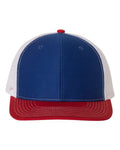 Royal/ White/ Red