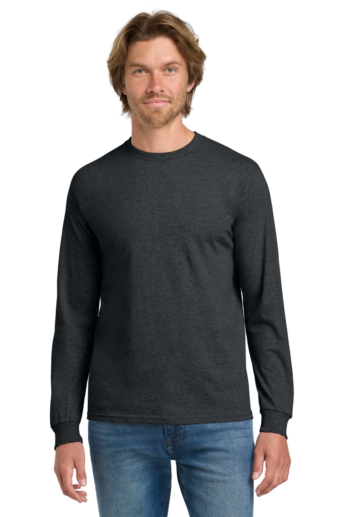 Gildan ®  - Heavy Cotton ™  100% Cotton Long Sleeve T-Shirt.  5400