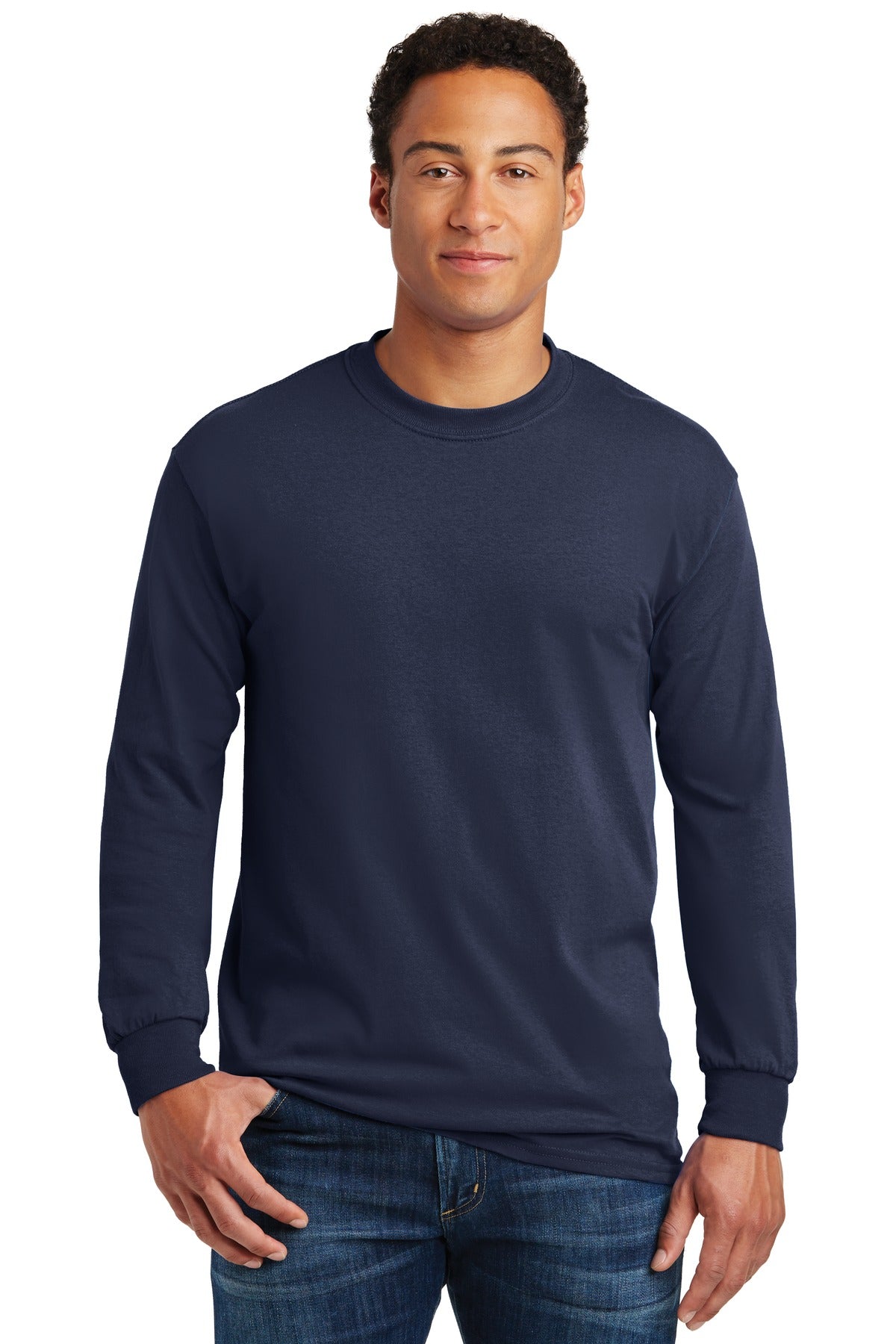 Gildan ®  - Heavy Cotton ™  100% Cotton Long Sleeve T-Shirt.  5400