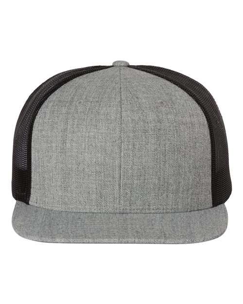 511 | ACRYLIC-WOOL BLEND FLATBILL TRUCKER