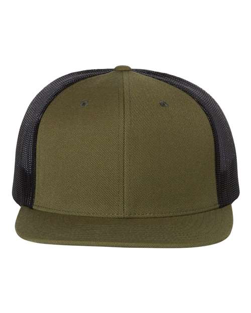 511 | ACRYLIC-WOOL BLEND FLATBILL TRUCKER