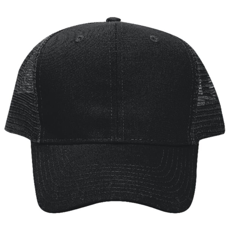 OTTO CAP® 6 Panel Mid Profile Mesh Back Trucker Hat Thumbnail